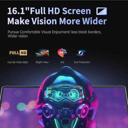 AOC AI Gaming Laptop Intel Core Ultra5 125U (12 Cores, 14 Threads, Up to 4.30 GHz) with 16GB DDR5 1024GB SSD 16.1 Inch FHD AI Laptop, Metallic, Backlight, Type-C, WiFi 6