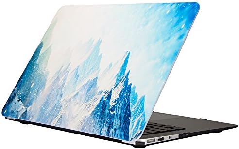 Macbook Pro 13 Inch Case - YMIX Smooth Hard Shell Slim Protective Case Rubberized Bottom Cover for Model A1278 Apple MacBook Pro 13 with CD-ROM,NON-RETINA (Snow Mountain)