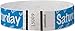 Goldistock Event Wristbands Saturday 500 Count (Neon Blue) Days of The Week | ¾” Arm Bands | Paper-Like Party Armbands