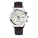 Teresamoon watch , Blue Light Geneva PU Leather Life Waterproof Mens Watch Watches