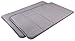 Utopia Home Memory Foam Bathmats - Pack of 2 Grey Bath Mat - Bathroom Mat with Fast Absorbency and Quick Dry - Bath Rugs with Anti-Skid Bottom - Shower Mats by