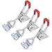 uxcell 4001 100 Kg Holding Capacity Latch Button Toggle Clamp, 3-Piece