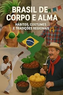 Livro Brasil de Corpo e Alma Hábitos, Costumes e Tradições Regionais
