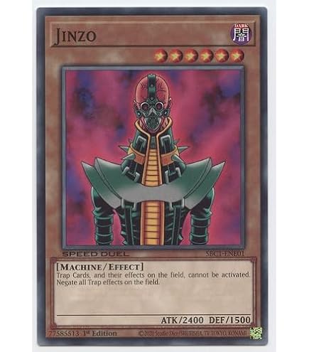 Amazon.com: Jinzo - LED7-EN038 - Common - 1st Edition : Toys & Games