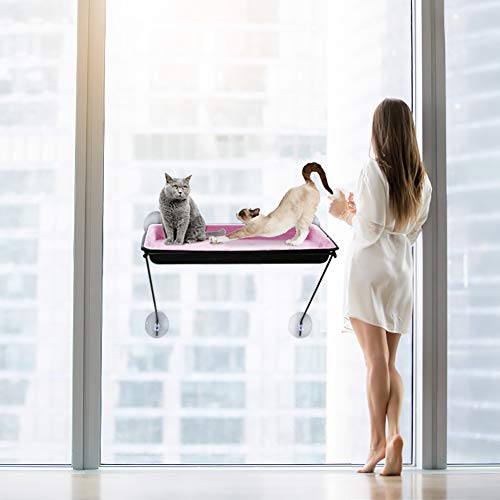 Rednut Cat Bed,360°Sunbath cat Window hammocks for Indoor Cats,Cat