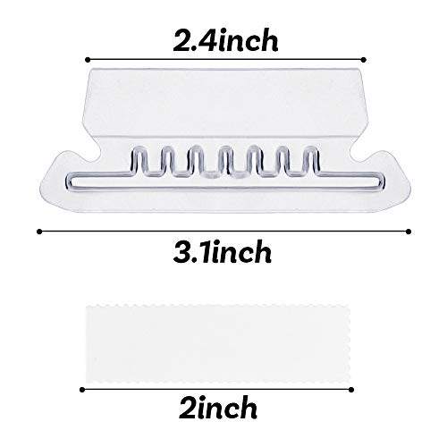 File Folder Tabs, 150 Sets Hanging File Folder Tabs with 300 Sets Inserts Labels for Hanging Folders, for Quick Identification