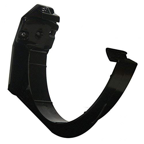 Pack of 2 x Floplast XTRAFLO 170mm Fascia Bracket (Black) RKX1B