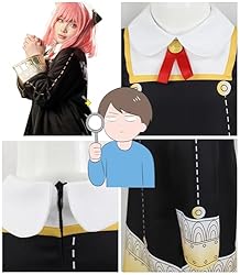 Anime Cosplay Family Costume, Yor Forger Anya