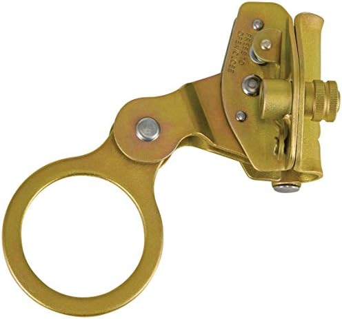 FallTech 7479 Hinged Self-Tracking 5/8-Inch Rope Grab with 2-Inch Connecting Eye