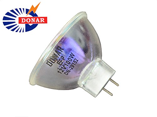 2pcs EFP 12V 100W RM-105 Donar Bulb for Sankyo Dualux 1000 1000H 2000-H - ZEISS Microscope Illuminator Operation 99 Power Arm S1 S2 S3 S21 S4 Universal S3B SP8 - ZEISS IKON Voigtlander 8mm Movie Lamp