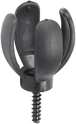 menolana Black Golf Ball Pick Up Retriever Grabber Claw (4 Prongs), with Screw for Putter Grip Attachment, Golfer Training Equipment menolana Black Golf Ball Pick Up Retriever Grabber Claw (4 Prongs), with Screw for Putter Grip Attachment, Golfer Training Equipment