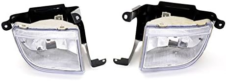 1Pair Clear Fog Lights Bumper Lamps Left & Right Generic fit for Chevrolet Optra 4DR 2004-2007