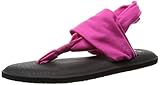 Sanuk Women's Yoga Sling 2 Flip Flop, Magenta, 7 M US
