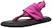 Sanuk Women's Yoga Sling 2 Flip Flop, Magenta, 7 M US