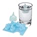 Alicenter(TM) Silicone Blue Shark Fin Ice Tray Cube Freeze Maker Chocolate Mould Mold H