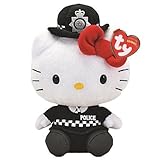 TY Beanies Hello Kitty English Police Woman Officer