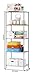 Homebi 5-Tier Wire Shelving 5 Shelves Unit Metal Storage Rack Durable Organizer Perfect for Pantry Closet Kitchen Laundry Organization in Grey,21”Wx14”Dx61”H