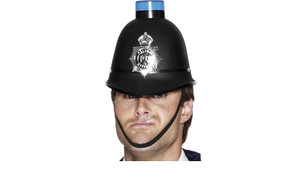 Flashing Police Helmet : Amazon.com.au 