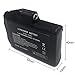 Rechargeable 7.4V 2200MAH/3000MAH Li-ion Batteries，US Standard Dual Charger，USB Charging Cable，Batteries for Heated Gloves Socks Hats Balaclava Ski Mask Thermal Underwears Bottoms (2pcs Included)