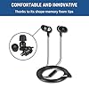 KLIM-Fusion-In-Ear-Headphones-with-Mic-Excellent-Audio-Quality-Long-lasting-Ear-Buds-5-years-Warranty-Wired-Headphones-with-Memory-Foam-Tips-35-mm-Jack-New-2021-Version-Black KLIM Fusion Earbuds with Microphone - NEW 2023 - Long-Lasting Wired Ear Buds - Innovative: in-Ear with Memory Foam…
