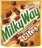 Milky Way, Simply Caramel Uwrapped Bites, 7oz Bag (Pack of 4)