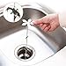 PH Drain Hair Catcher, (10 Pack) Disposable Flower Shower Hair Cleaning Chain, Drain Clog Remover, Tool for Drain Cleaning - Never Clean a Clogged Drain Again (White)