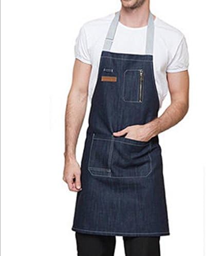 Amazon Com Luchuan Kitchen Restaurant Cooking Chef Bib Denim