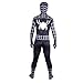 Wraith Of East Black Venom Spiderman Costume Cosplay Bodysuit Kids-X-L