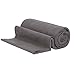 Manduka PRO Yoga Mat & eQua Yoga Towel Set, Black/Thunder