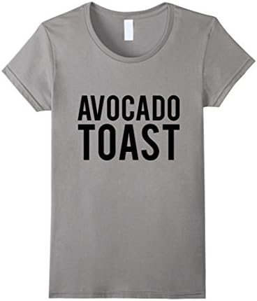 Women's Avocado Toast T-shirt Medium Slate