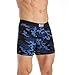 Saxx Underwear Men's Boxer Briefs – Vibe Men’s Underwear – Boxer Briefs with Built-in Ballpark Pouch Support – Underwear for Men,Blue Camo,Large