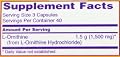 NOW Foods L-ornithine 500mg (Pack of 2)