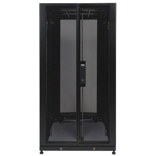 Tripp-Lite-SR25UBSP1-25U-Rack-Enclosure-Server-Cabinet-Shock-Pallet-with-Doors-and-Sides