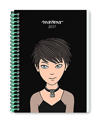 Maitena 2017 Agenda anillada - Negra (Spanish Edition)