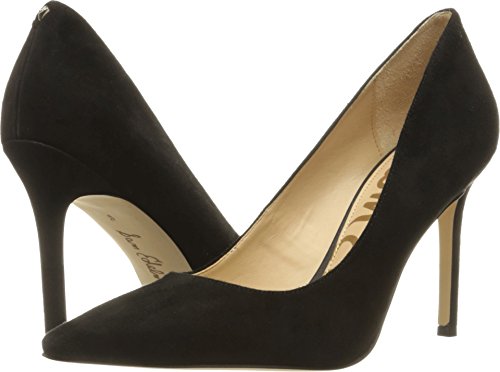 Sam Edelman Women's Hazel Black Kid Suede Leather Shoe