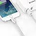 [Apple MFi Certified] Inateck 4ft/ 1.2m Nylon Braided Lightning to USB Cable, Charging Cord with Heat-Resistant Connector for Apple iPhone 7/ 7 Plus/ 6s/ 6s Plus/ iPad - White