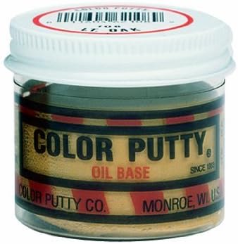 Color Putty 144 3.68oz. Oil Based Wood Filler Putty - Teakwood by Color Putty