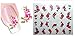 Ottery Seductive Flowers Nail DIY Art Stickers Water Transfers Decals Nail Art Sticker Tip Decal Manicure