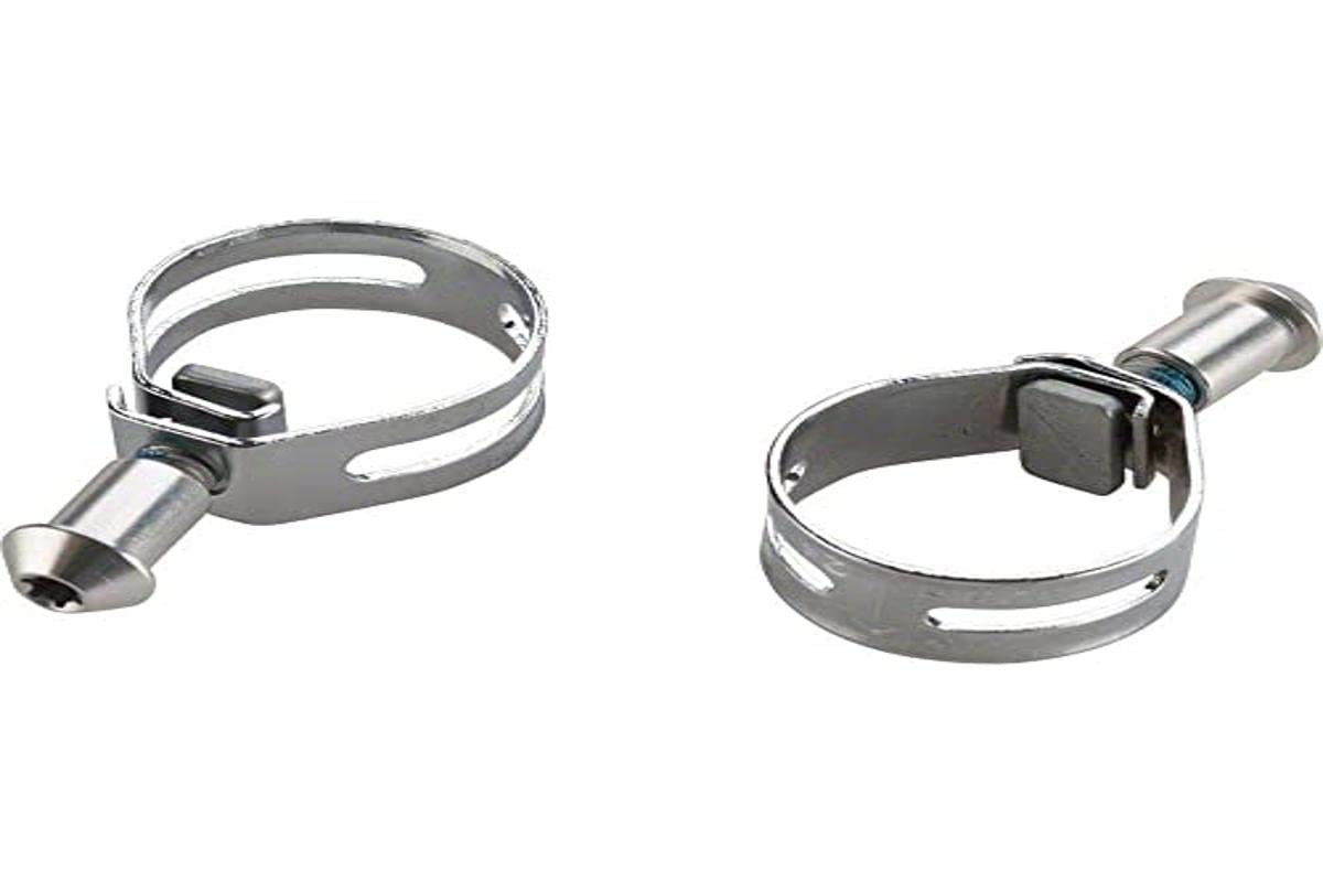 Campagnolo EC-SR103 - Ergo-Power Handlebar Fixing Clamps, Silver, Pair