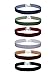 Mudder 6/8 Inch Women Velvet Choker Necklaces Classic Ribbon Collar Set, 6 Pieces