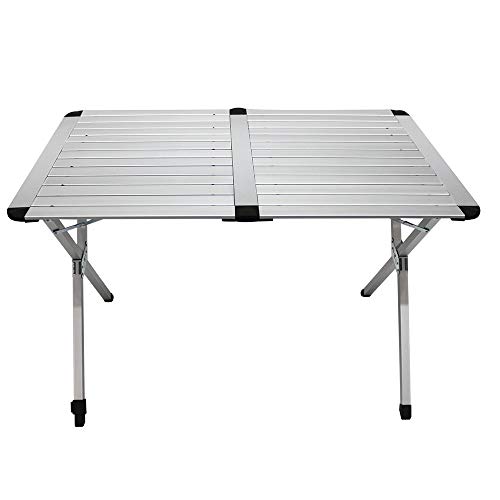 Homecall Alu Folding camping table outdoor with carrying bag Wetall