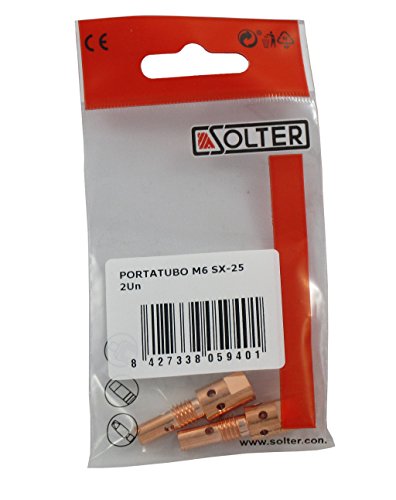 Solter 05940-Support de Flexible M6 SX-25-Lot de 2