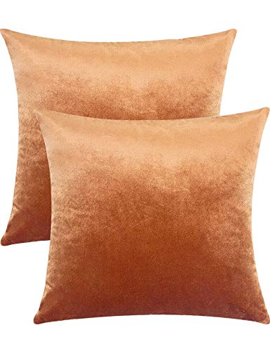 Buy Long Way Velvet Pillow Covers 18x18 Inches Decorative Cushion
