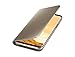 Samsung EF-ZG955CFEG Clear View Standing Cover Flip Case for Galaxy S8+, Gold