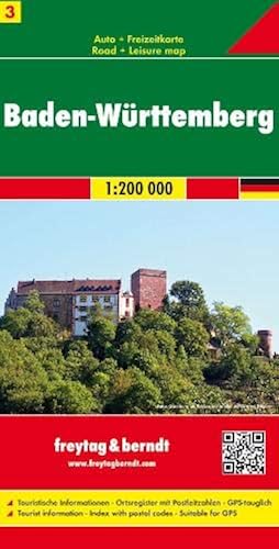Download Carte routière : Baden-Württemberg PDF