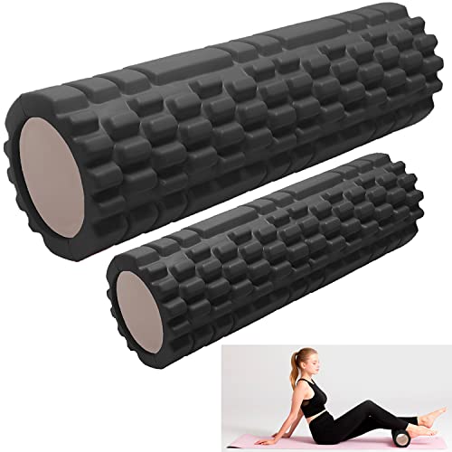 Vaupan Foam Roller Deep Tissue Massage and Muscle Recovery, Myofascial  Trigger Point Release, Pack High-Dens