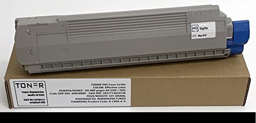 Toner cartridge Black 6k for c8600 serie (43487712) (5031713037743)
