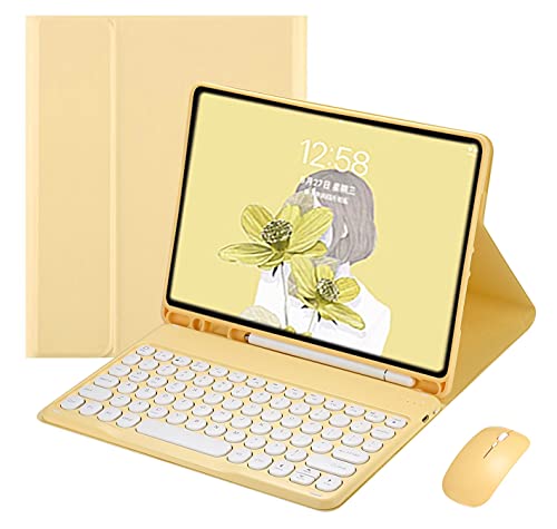 YEEHi iPad 10.2 inch Keyboard Case Yellow