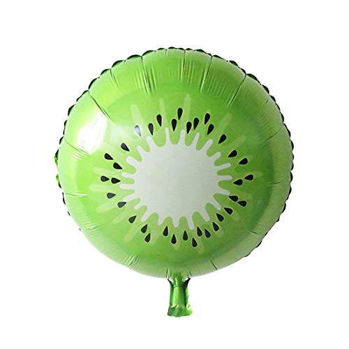 4pcs Fruits Balloons Foil Mylar Helium Aluminum Balloon for Wedding Birthday Party Baby Shower Party Decoration Favors Supplies (Kiwifruit) - Thumbnail 2