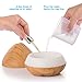 Adoric Aromatherapy Essential Oil Diffuser 400ml, Ultrasonic Cool Mist Humidifier - Whisper Quiet Operation & Waterless Auto Shut-off - 4 Timer Settings & 2 Mist Mode - Color Changing - Wood Grain